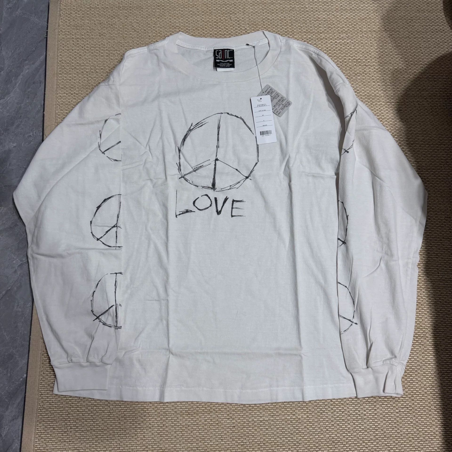 Saint Michael Saint Michael FW23 White Long Sleeve Shirt Size US XL / EU 56 / 4 - 1 Thumbnail