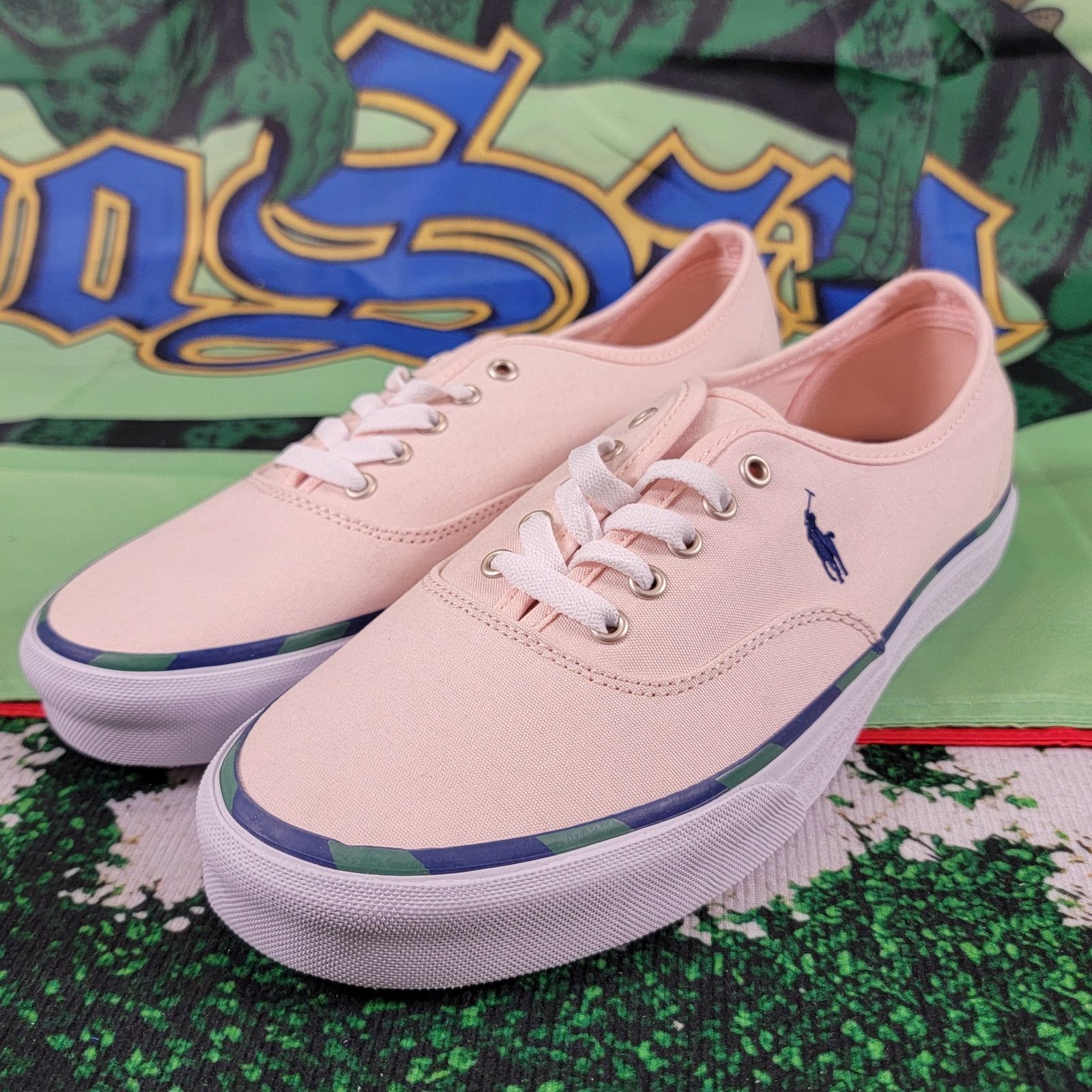 Polo Ralph Lauren Polo Ralph Lauren Keaton-PonyTennis Shoes Lt Pink Sz 10 NIB Size US 10 / EU 43 - 1 Thumbnail