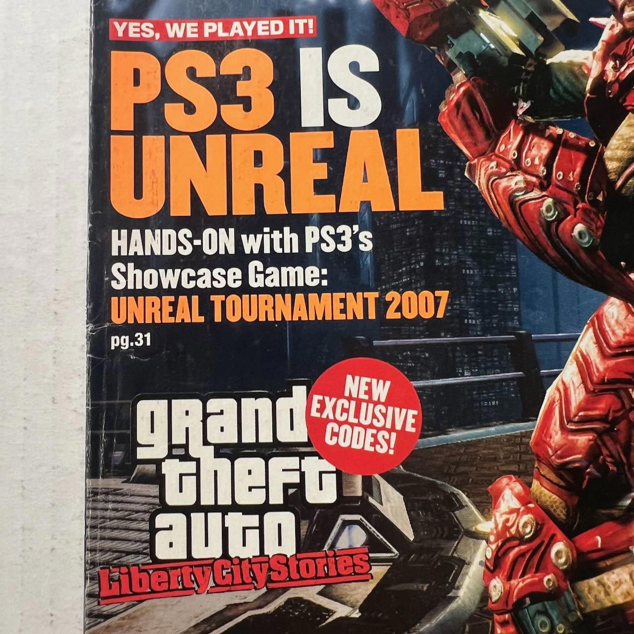 Playstation PSM Magazine #106 JAN 2006 Preview Special Rare Size ONE SIZE - 4 Thumbnail