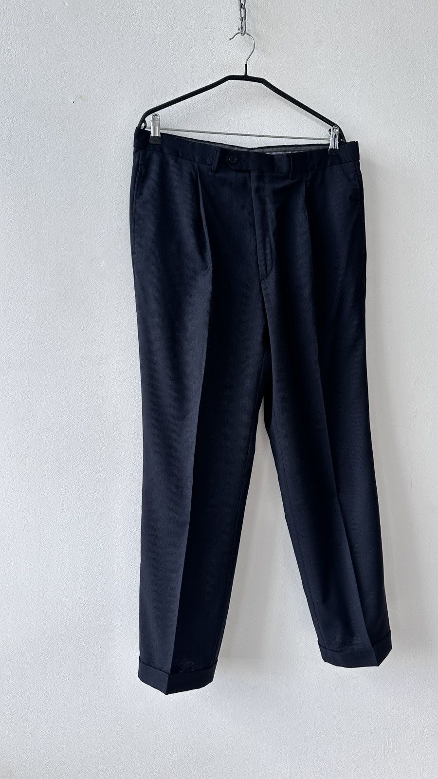 Gianfranco Ferre Gianfranco Ferre Studio Suit 100% Virgin Wool Made in Italy Size 44R - 17 Thumbnail