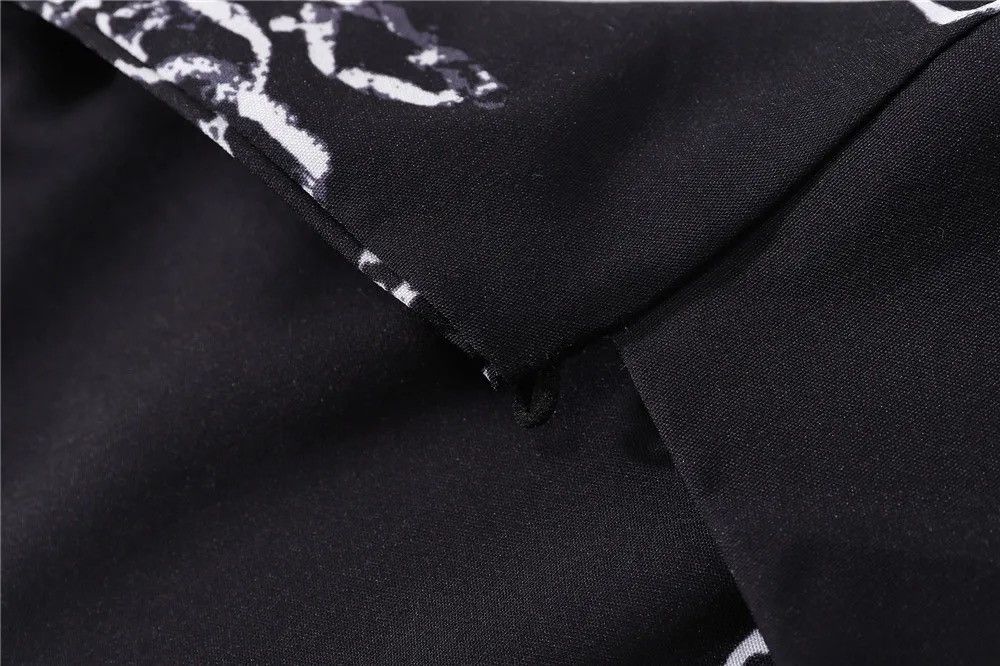 Designer × Japanese Brand Shirt made of thin material with the image of a dark dragon Size US XL / EU 56 / 4 - 4 Thumbnail
