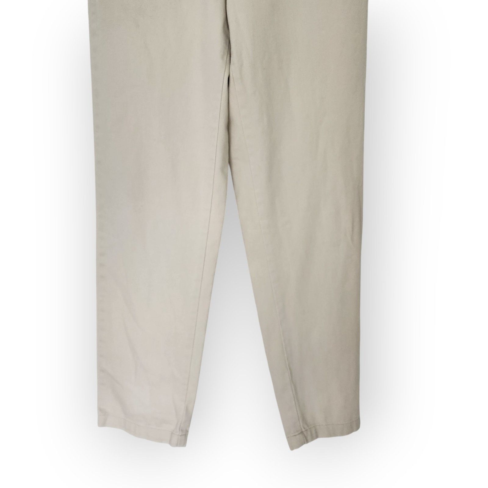 Vintage Vintage 90s Dockers Khaki Pants High Rise Straight 4 Y2K Size 27" / US 4 / IT 40 - 3 Thumbnail