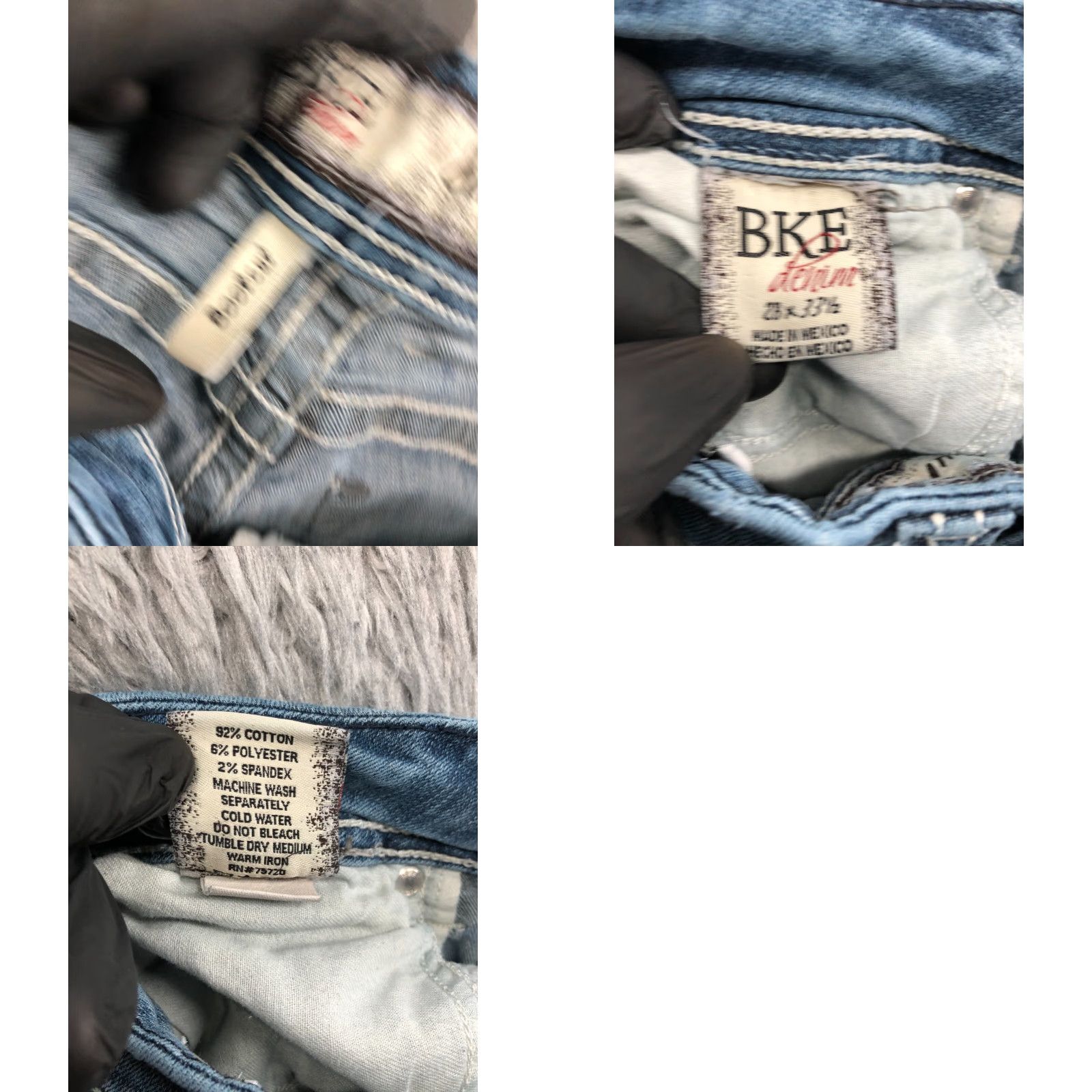 BKE BKE Culture Bootcut Jeans Womens 28 Long Medium Wash Blue Denim Size 28" / US 6 / IT 42 - 9 Thumbnail