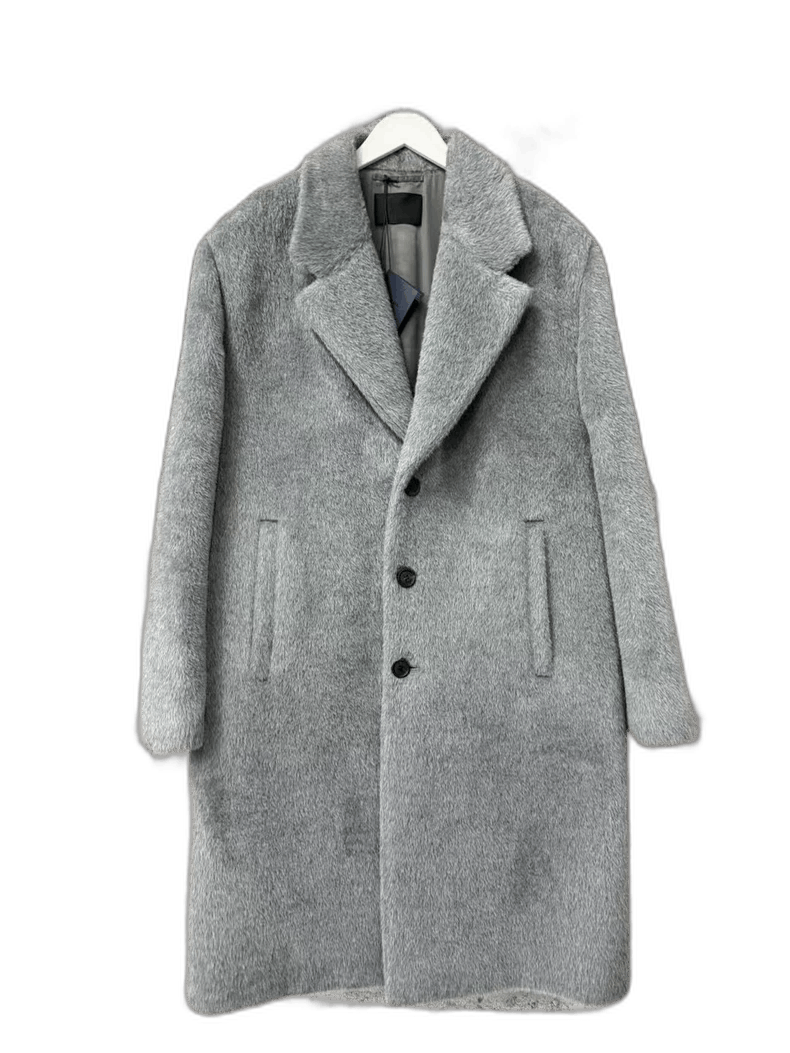 Prada Prada Gray Overcoat Size 48 Brand New Size US L / EU 52-54 / 3 - 1 Thumbnail