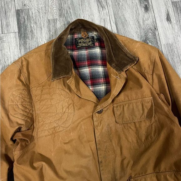 Polo Ralph Lauren Polo Ralph Lauren Waxed Hunting Shooting Coat Jacket Size US L / EU 52-54 / 3 - 2 Thumbnail