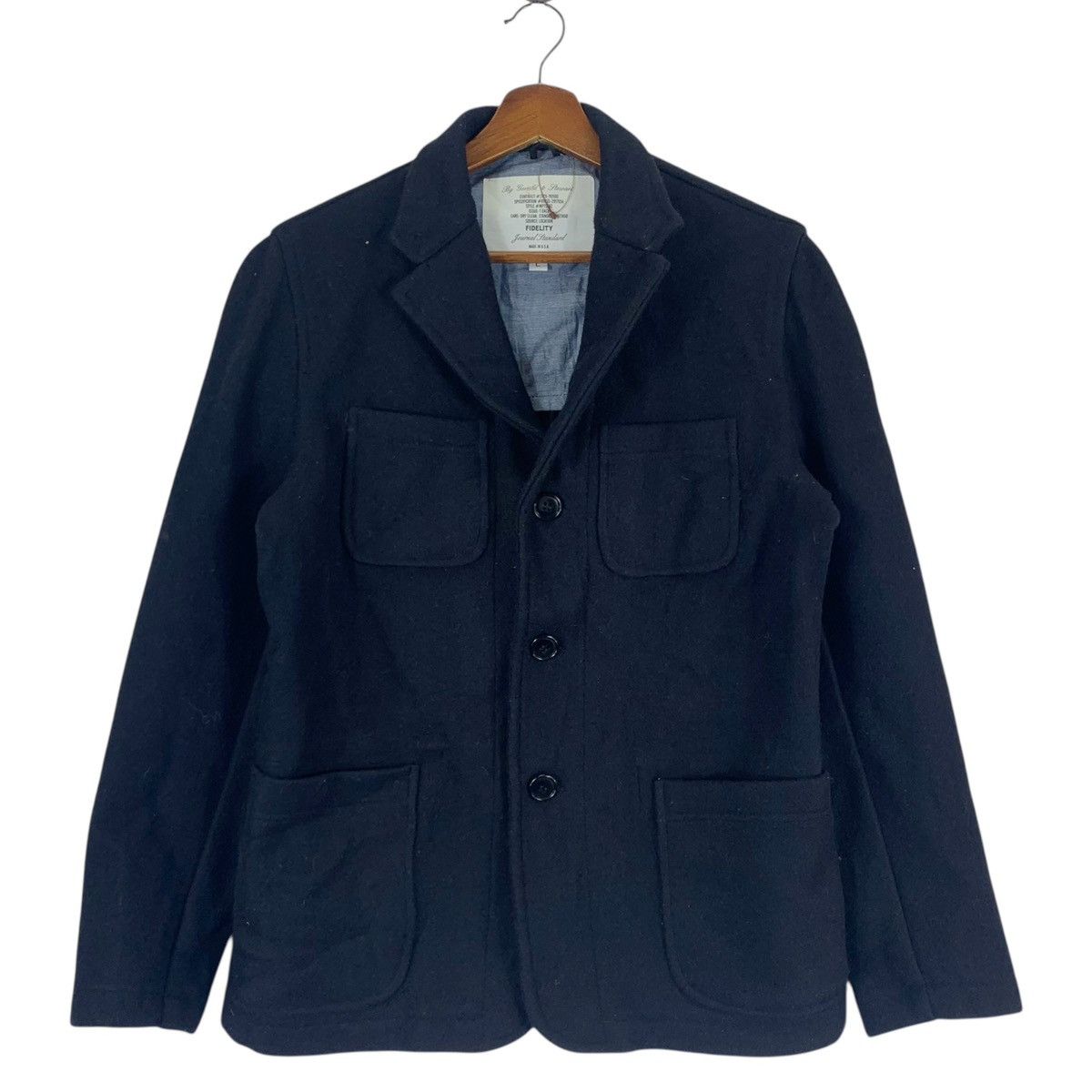 Japanese Brand × Journal Standard × Vintage Vintage Journal Standard Four Pockets Button Up Jacket Size US L / EU 52-54 / 3 - 1 Thumbnail