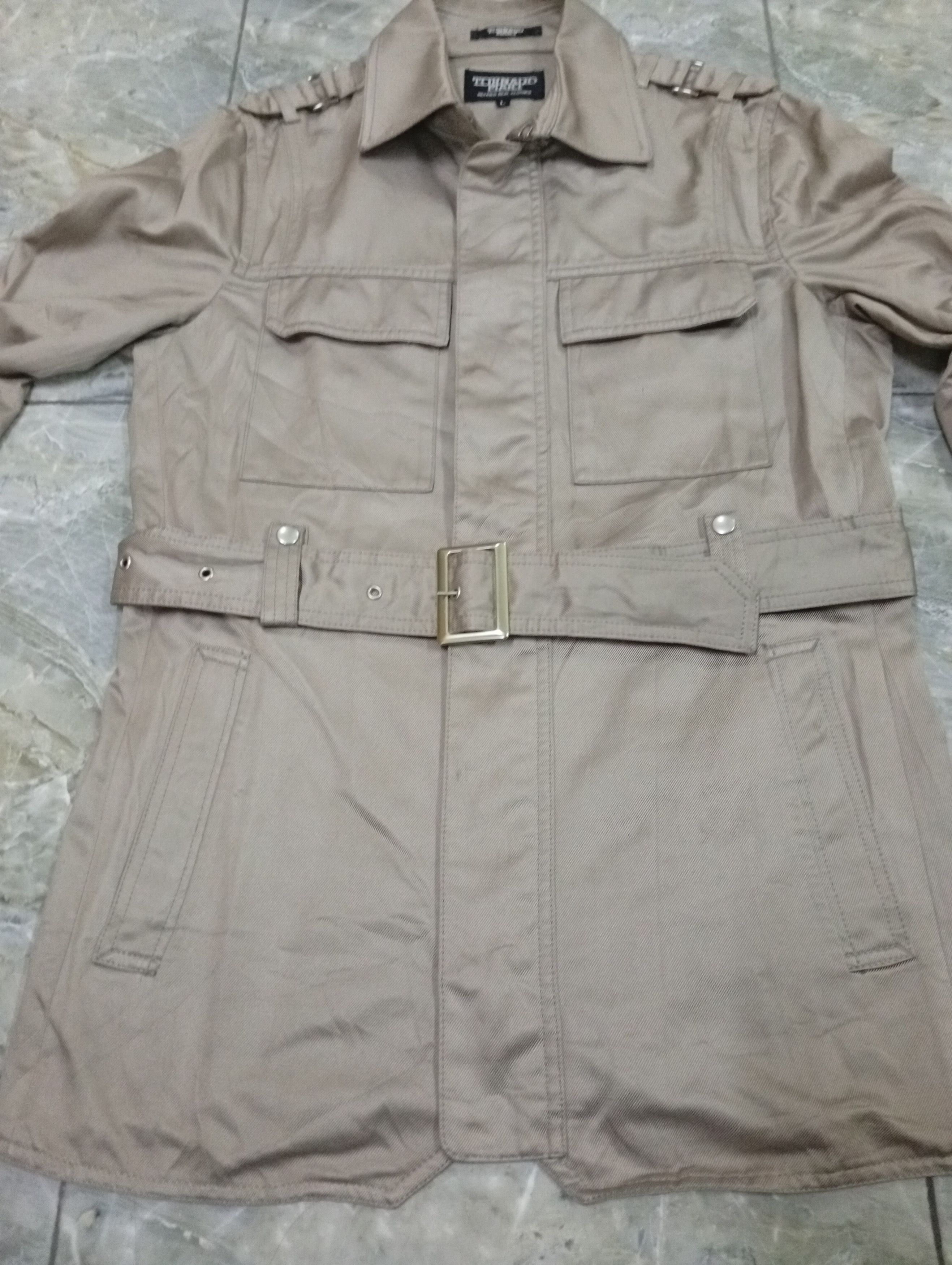 Tornado Mart Trench Coat jacket Size M / US 6-8 / IT 42-44 - 9 Thumbnail