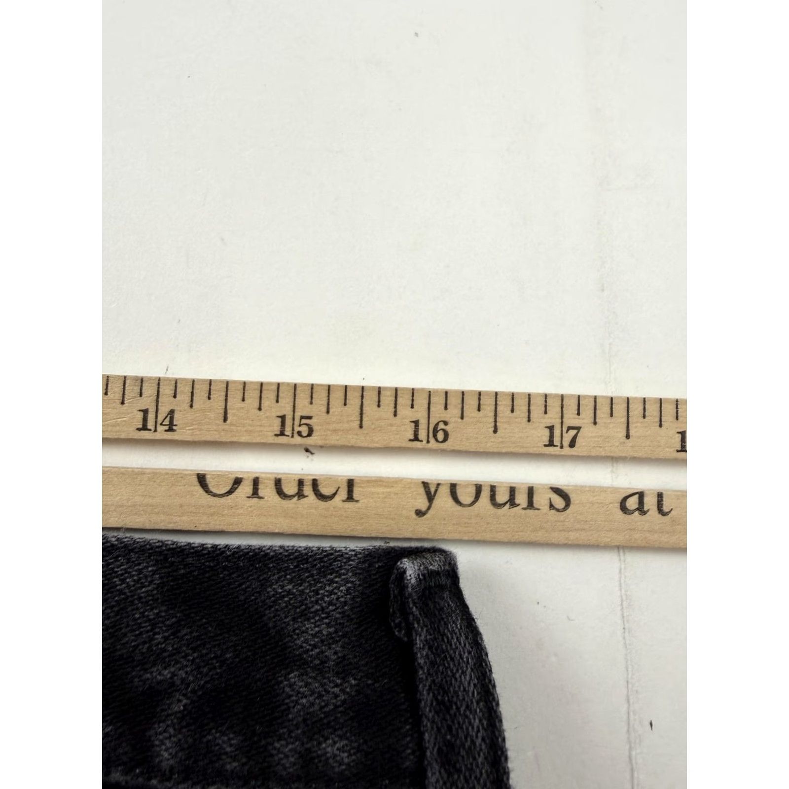 Wrangler Wrangler Jeans Mens 33x31 Black Dark Wash Regular Straight Denim Pants 5 Pocket Size US 33 - 6 Thumbnail