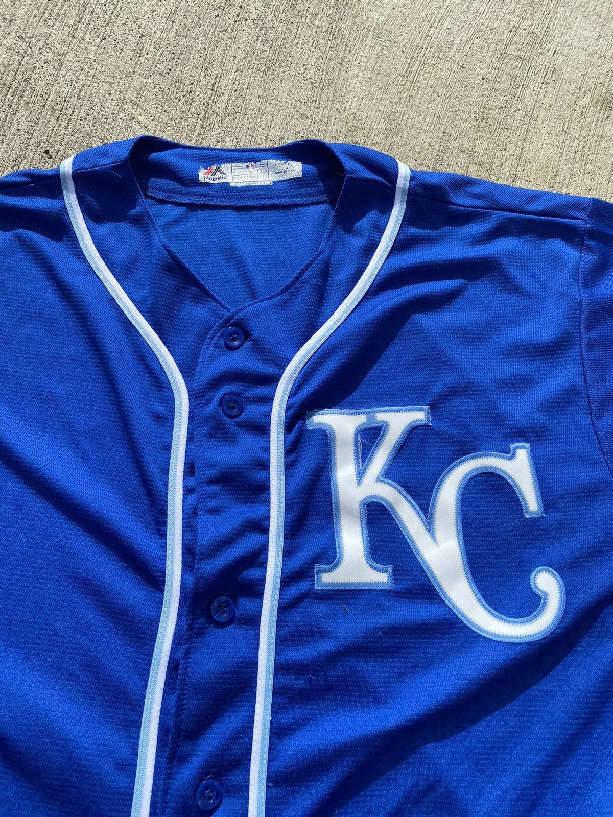 Majestic × Vintage MLB Kansas City Royals Jersey Size US XXL / EU 58 / 5 - 2 Thumbnail