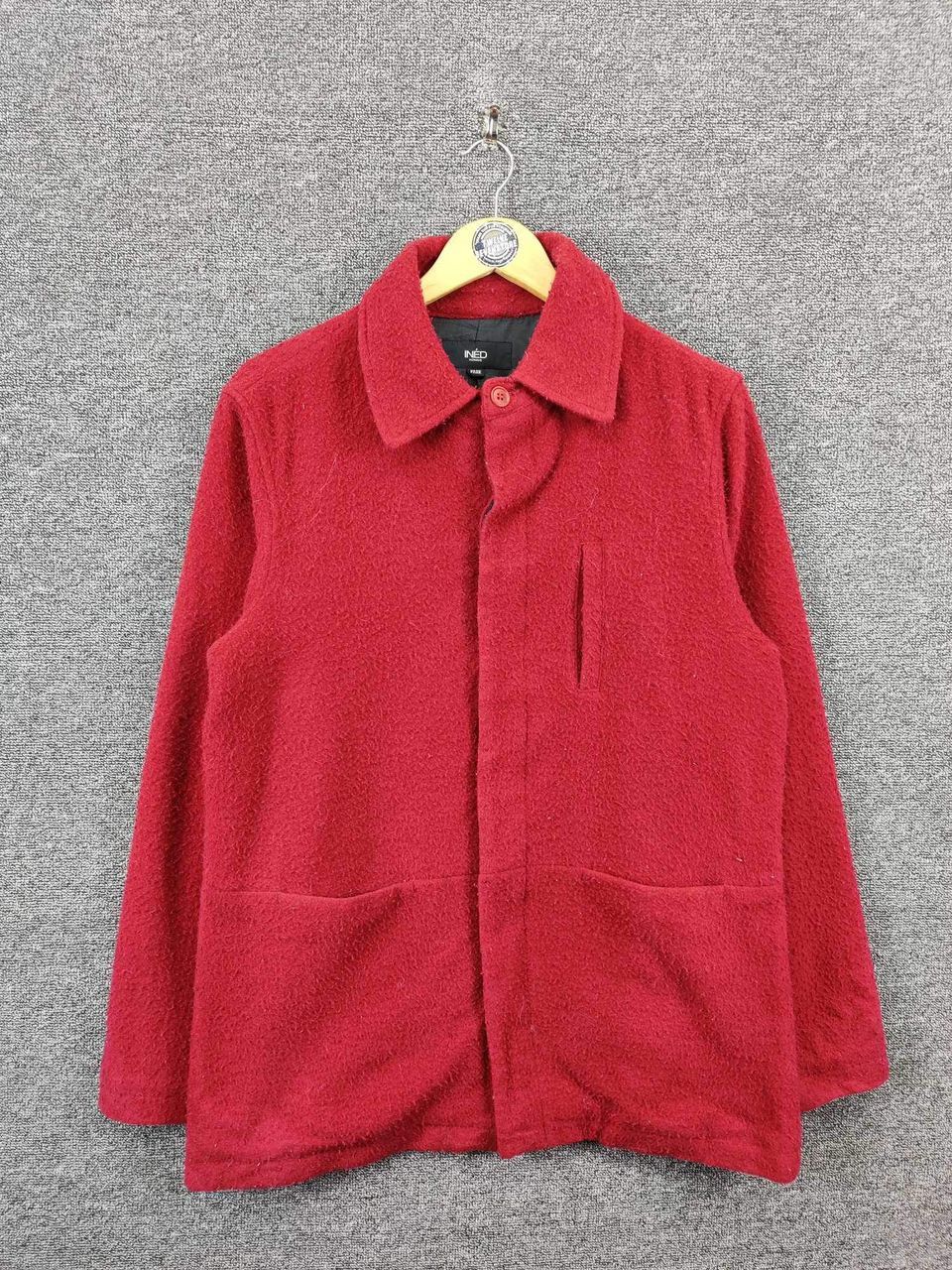 Yohji Yamamoto Vintage Ined Homme Japan Yohji Yamamoto Soft Wool Long Coat Size US M / EU 48-50 / 2 - 1 Thumbnail