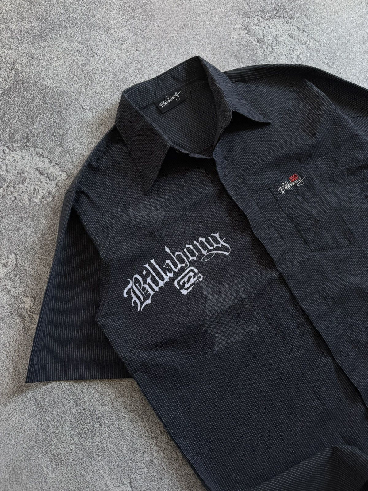 Billabong Billabong L/size vintage retro shirts short sleeve polo tee Size US L / EU 52-54 / 3 - 2 Thumbnail