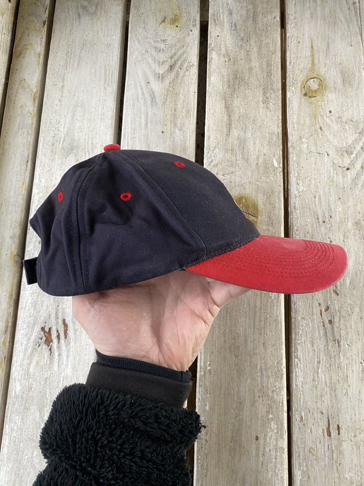 MLB × Vintage Vintage Faded Cleveland Indians American League Champ Cap Size ONE SIZE - 4 Thumbnail
