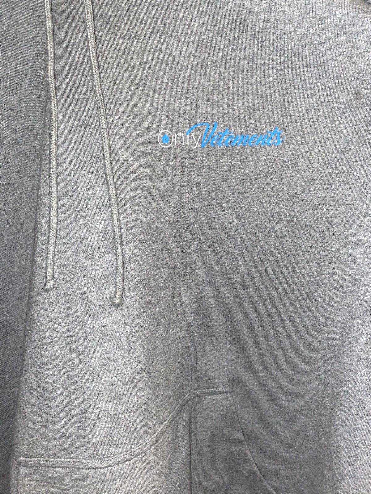Vetements Vetements Hoodie Onlyfans Size US M / EU 48-50 / 2 - 3 Thumbnail