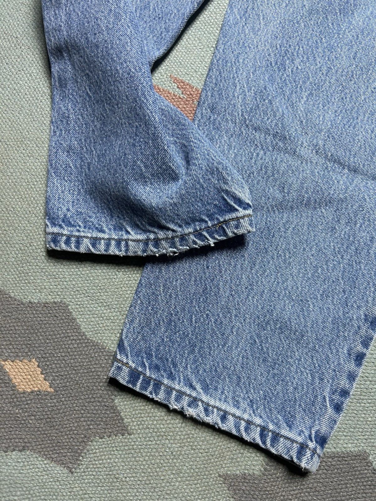 Vintage Vtg Carhartt jeans loose relaxed tapered B17 skater 34x31 Size US 34 / EU 50 - 8 Thumbnail