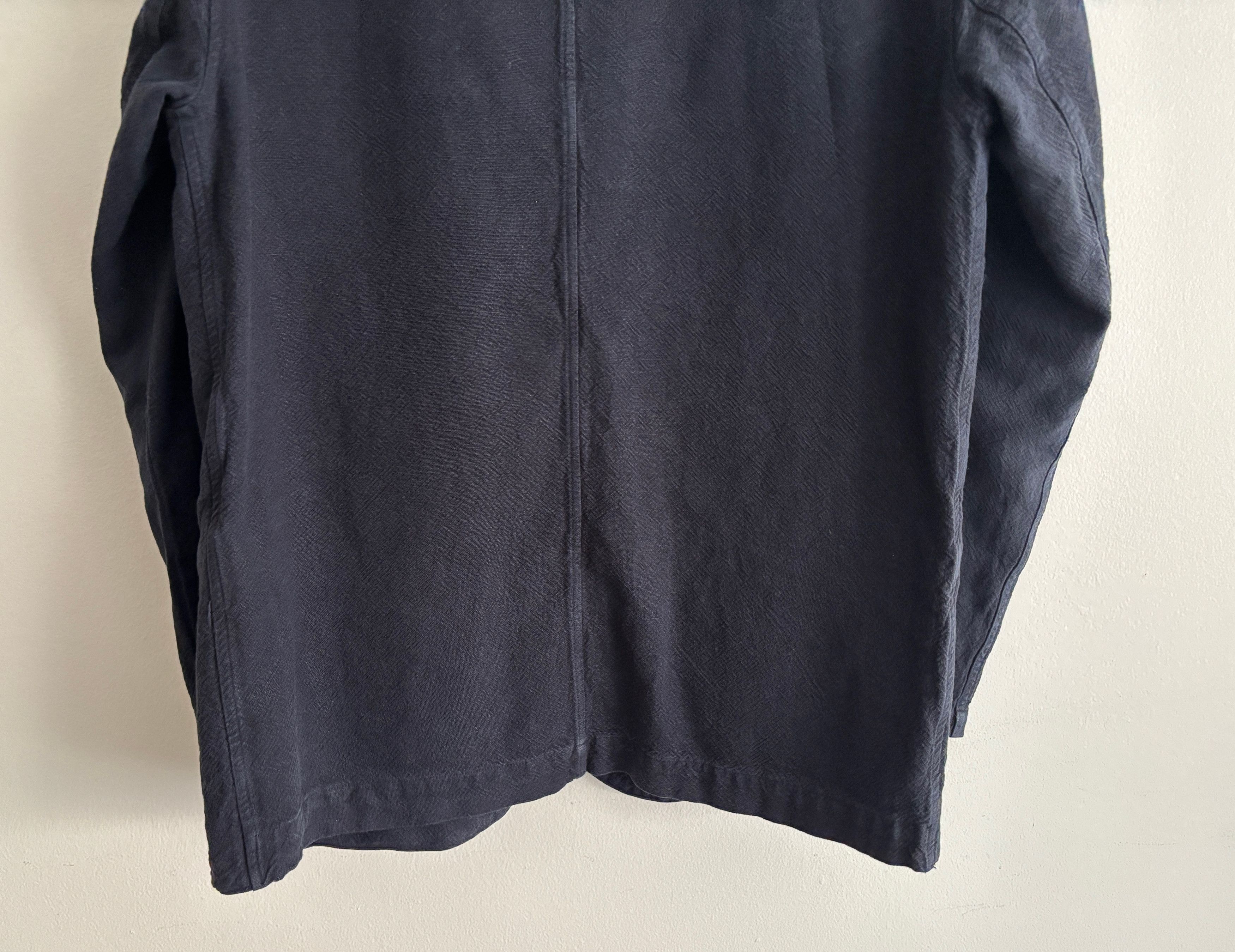 Our Legacy Navy Pigment Linen- Cotton Unstructured Sport Coat/ Blazer Size 38R - 9 Thumbnail