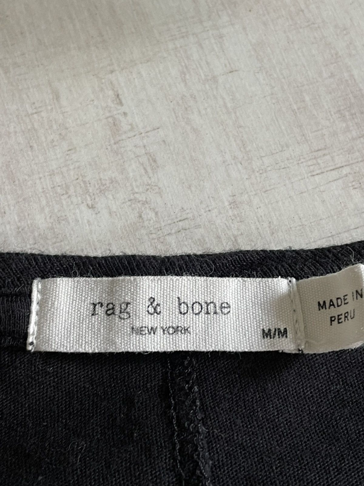 Rag & Bone Rag & Bone Black Archive T-Shirt Size M Size M / US 6-8 / IT 42-44 - 6 Thumbnail