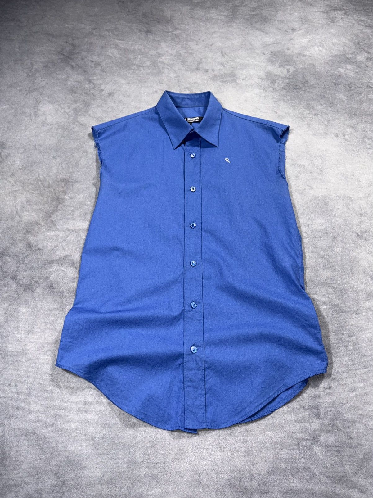Raf Simons Raf Simons Aw07/08 Archive Distressed Sleveless Shirt Size US M / EU 48-50 / 2 - 4 Thumbnail