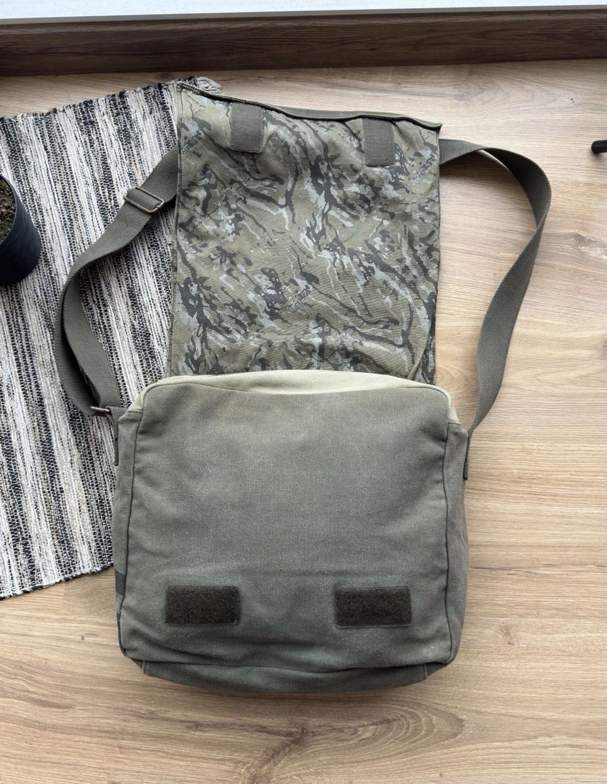 Avirex VINTAGE AVIREX USA ARCHIVE ARMY CROSSBODY SHOULDER BAG MEN Size ONE SIZE - 7 Thumbnail