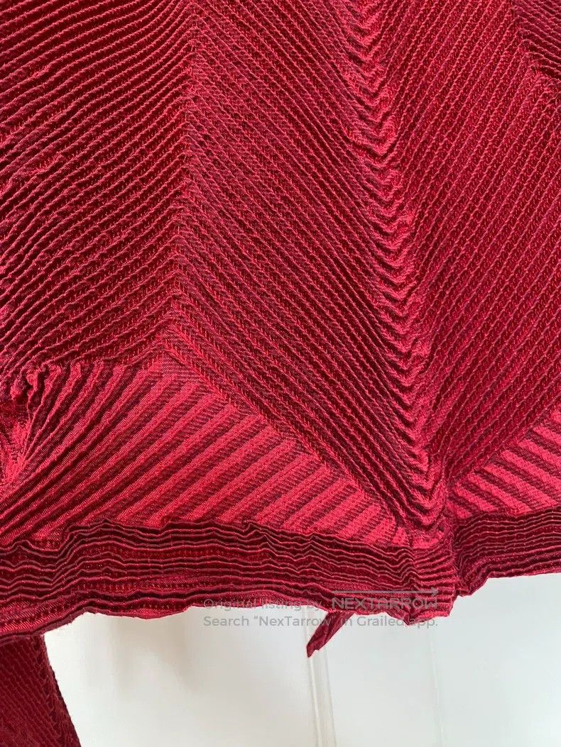 Issey Miyake Issey Miyake Budding Coat Bright Red Size M / US 6-8 / IT 42-44 - 5 Thumbnail