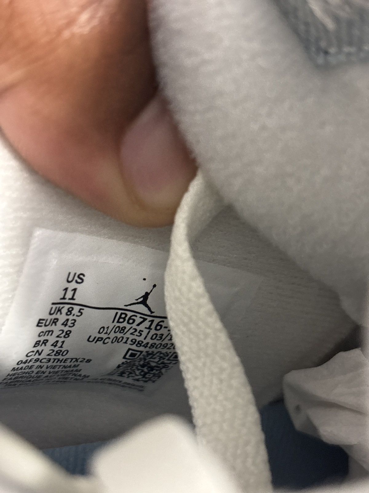 Jordan Brand Jordan 4 worn blue Size US 9.5 / EU 42-43 - 7 Thumbnail