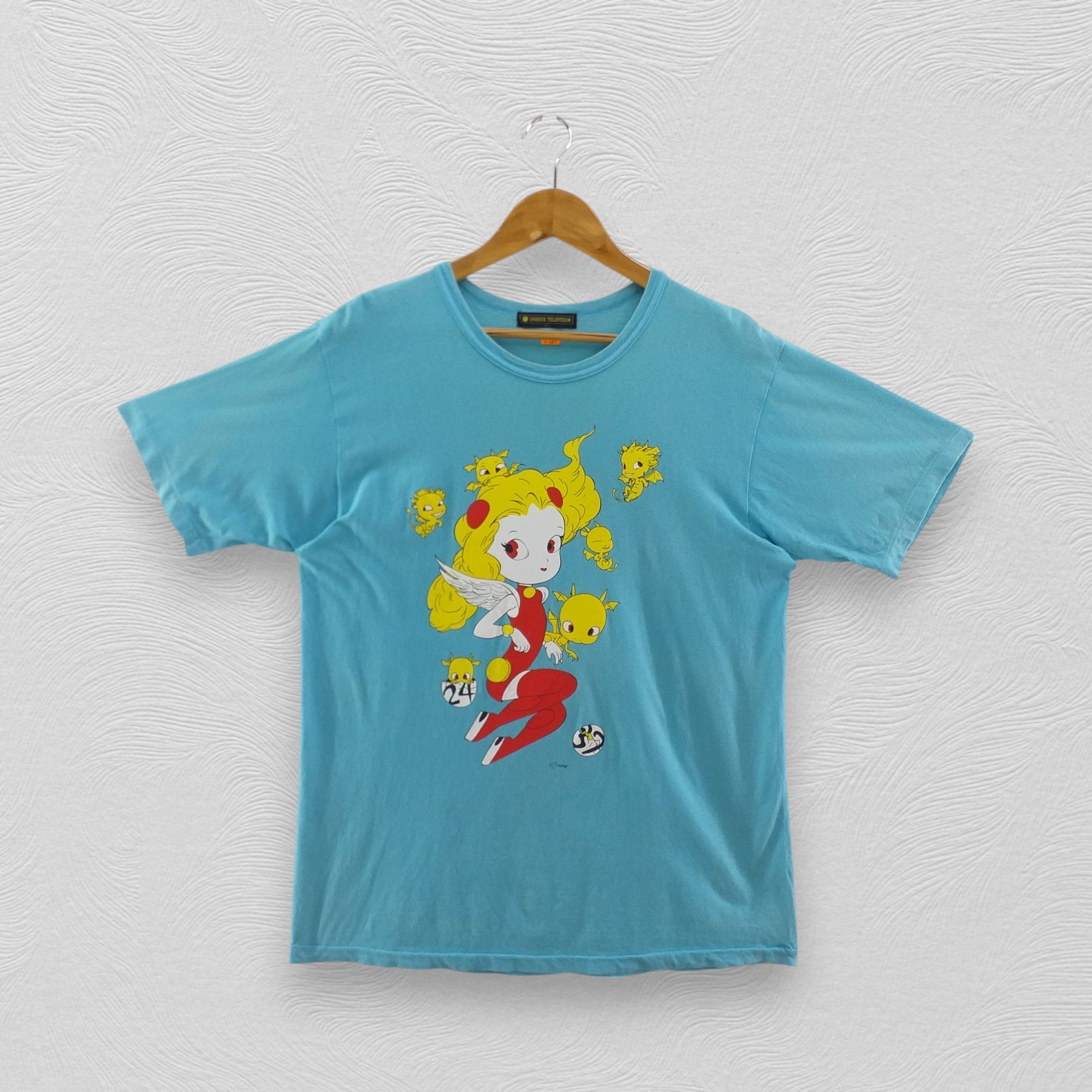 Japanese Brand 24 Hour Television Takashi Murakami Medium t-shirt -F082 Size US M / EU 48-50 / 2 - 1 Thumbnail