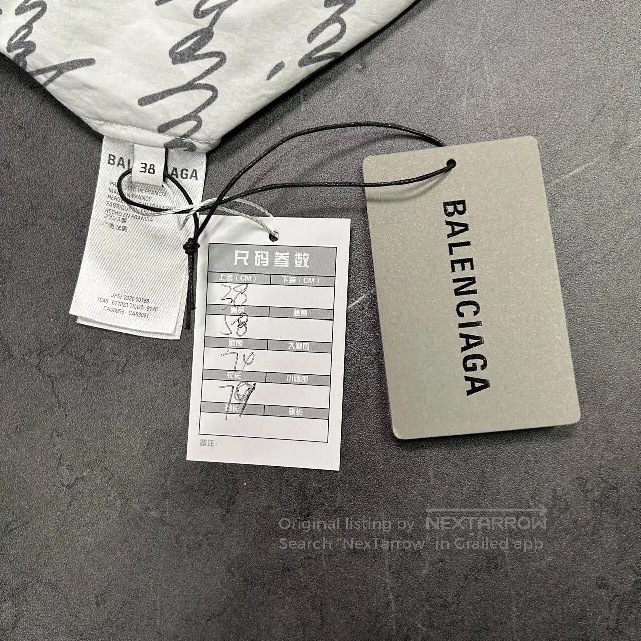 Balenciaga Balenciaga Graffiti Logo Print Shirt. Size US S / EU 44-46 / 1 - 8 Thumbnail