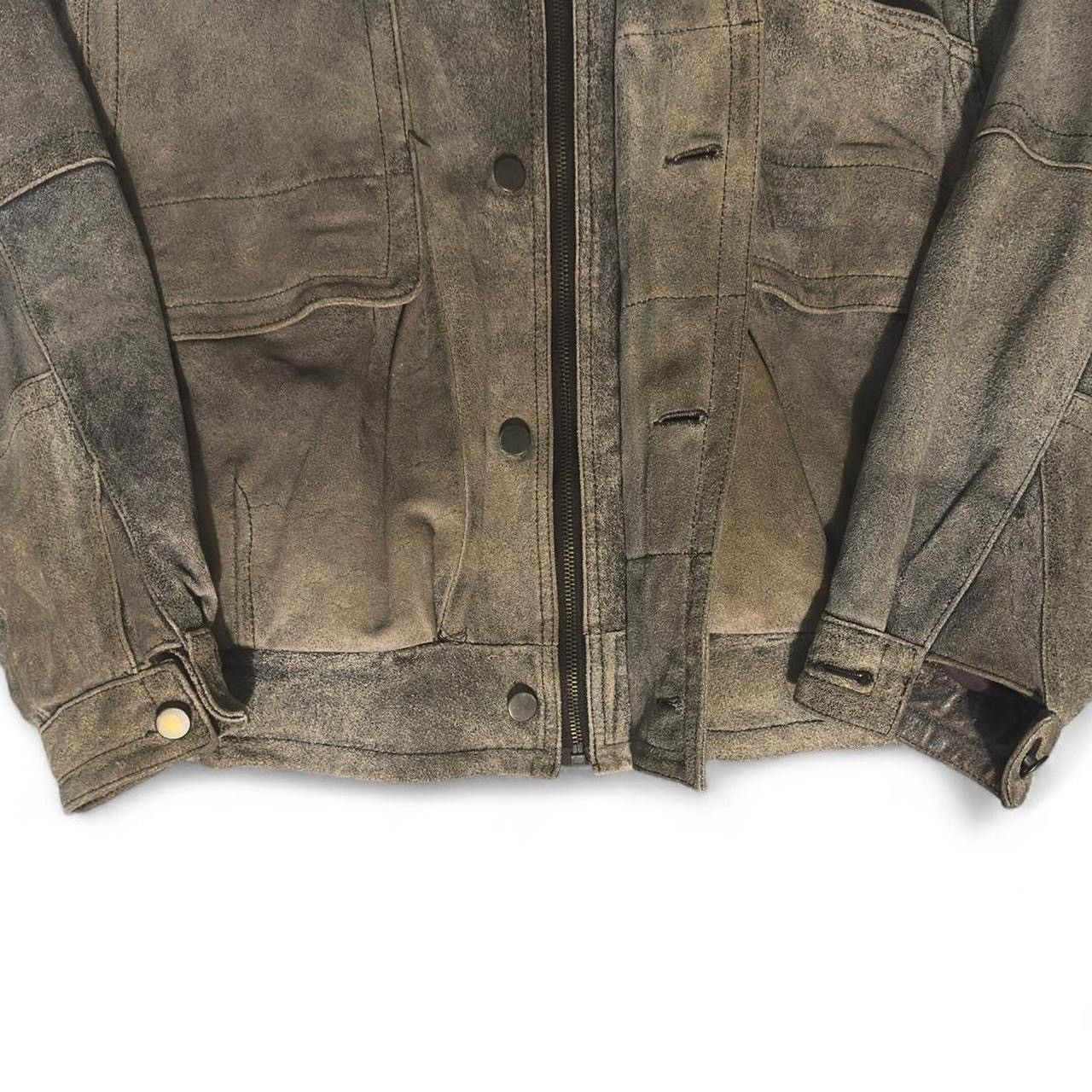Genuine Leather × Vintage Vintage Authentic Indiana Jones Genuine Leather Movie Jacket Size US M / EU 48-50 / 2 - 4 Thumbnail