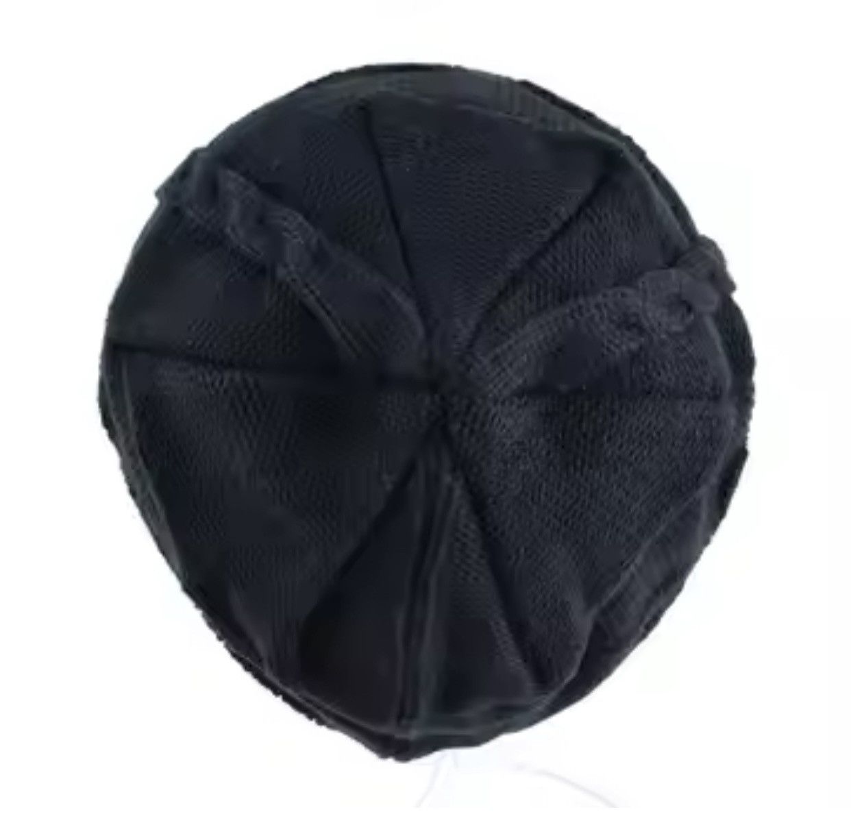 Japanese Brand Black Color Skull Bennie Hat Size ONE SIZE - 3 Thumbnail