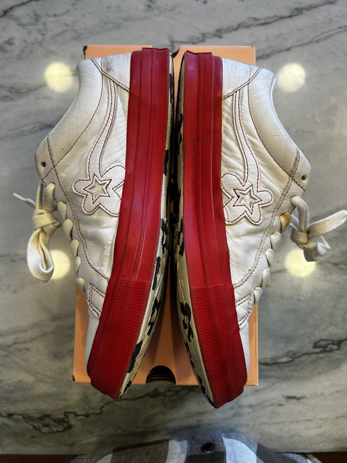 Converse × Golf Wang × Golf le Fleur Converse x Golf Le Fleur* White and Red Size US 8 / EU 41 - 8 Thumbnail