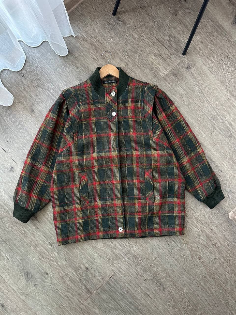 Other UK Vintage Avoca Ireland Wool Checked Collection Jacket Size M / US 6-8 / IT 42-44 - 1 Thumbnail