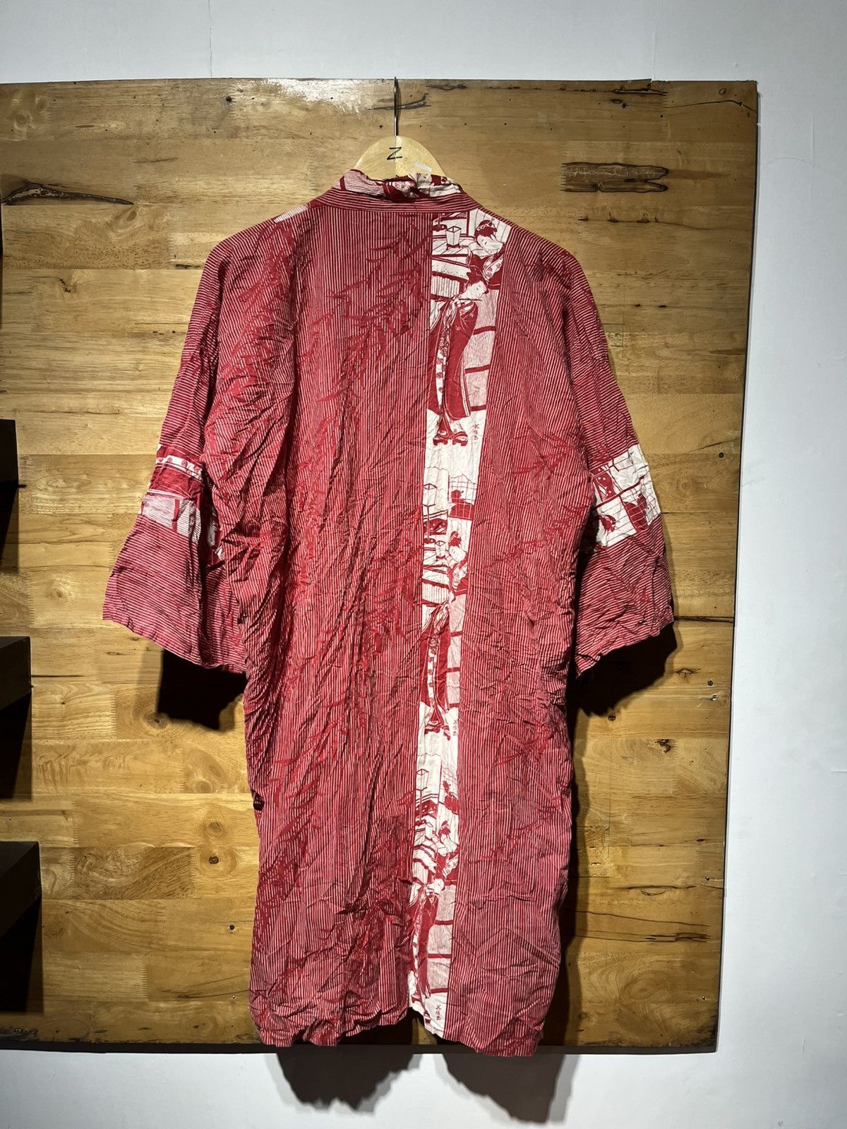 Japanese Brand Japanese yohji yamamoto style kimono geisha print Size US L / EU 52-54 / 3 - 2 Thumbnail