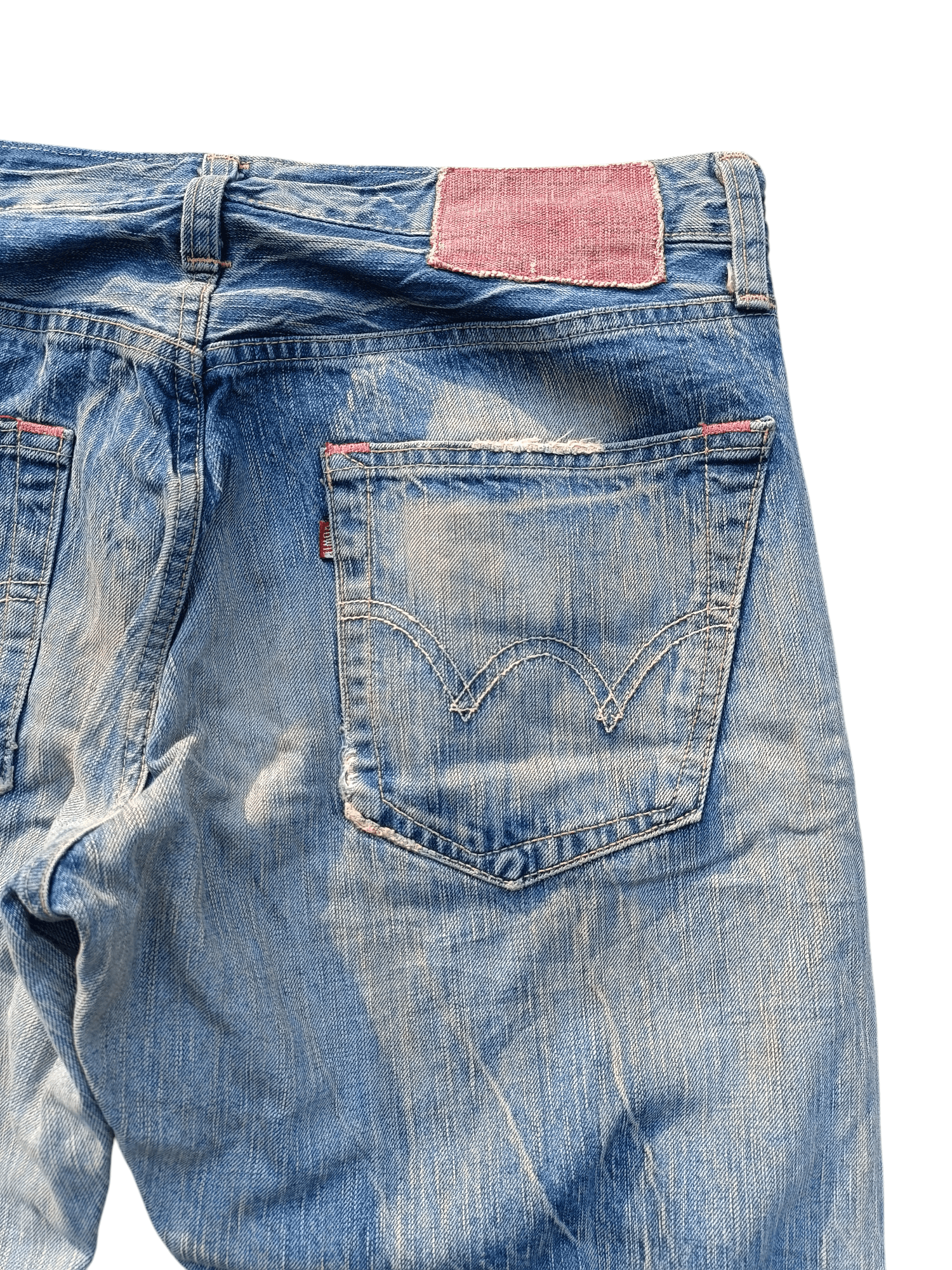 Edwin VINTAGE Edwin 504 Acid Wash Faded Rare Denim Size US 34 / EU 50 - 19 Thumbnail