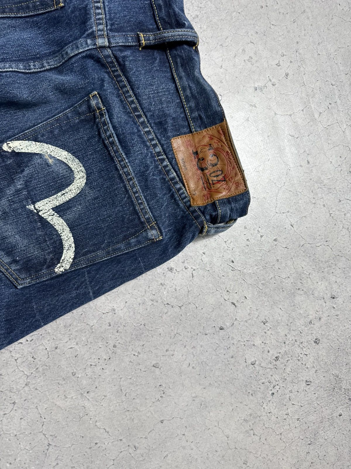 Evisu Evisu Denim Shorts Jeans Big Logo Size S Casual Size US 30 / EU 46 - 11 Thumbnail