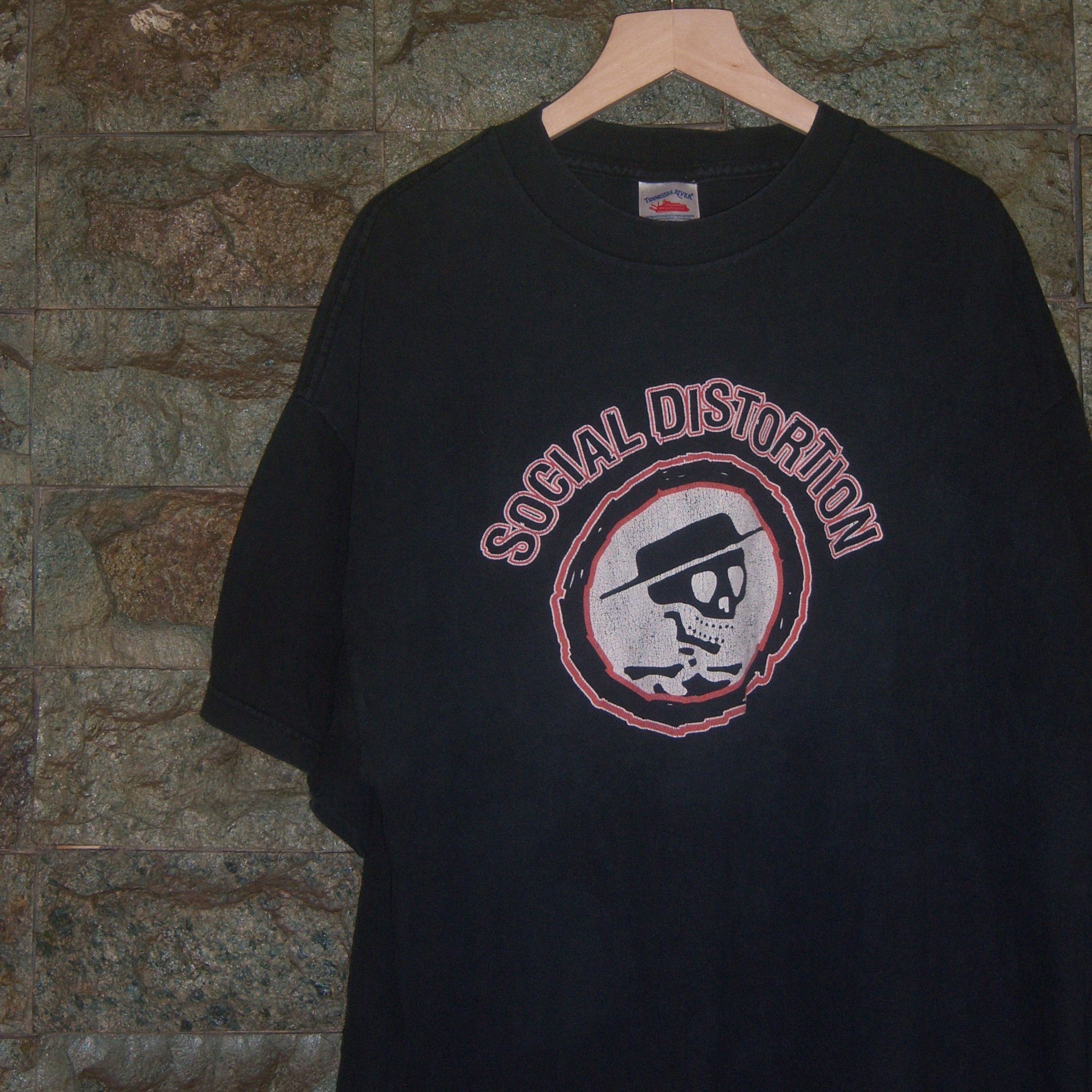 Band Tees × Vintage 00s Social Distortion Band T Shirt Size US XL / EU 56 / 4 - 3 Thumbnail