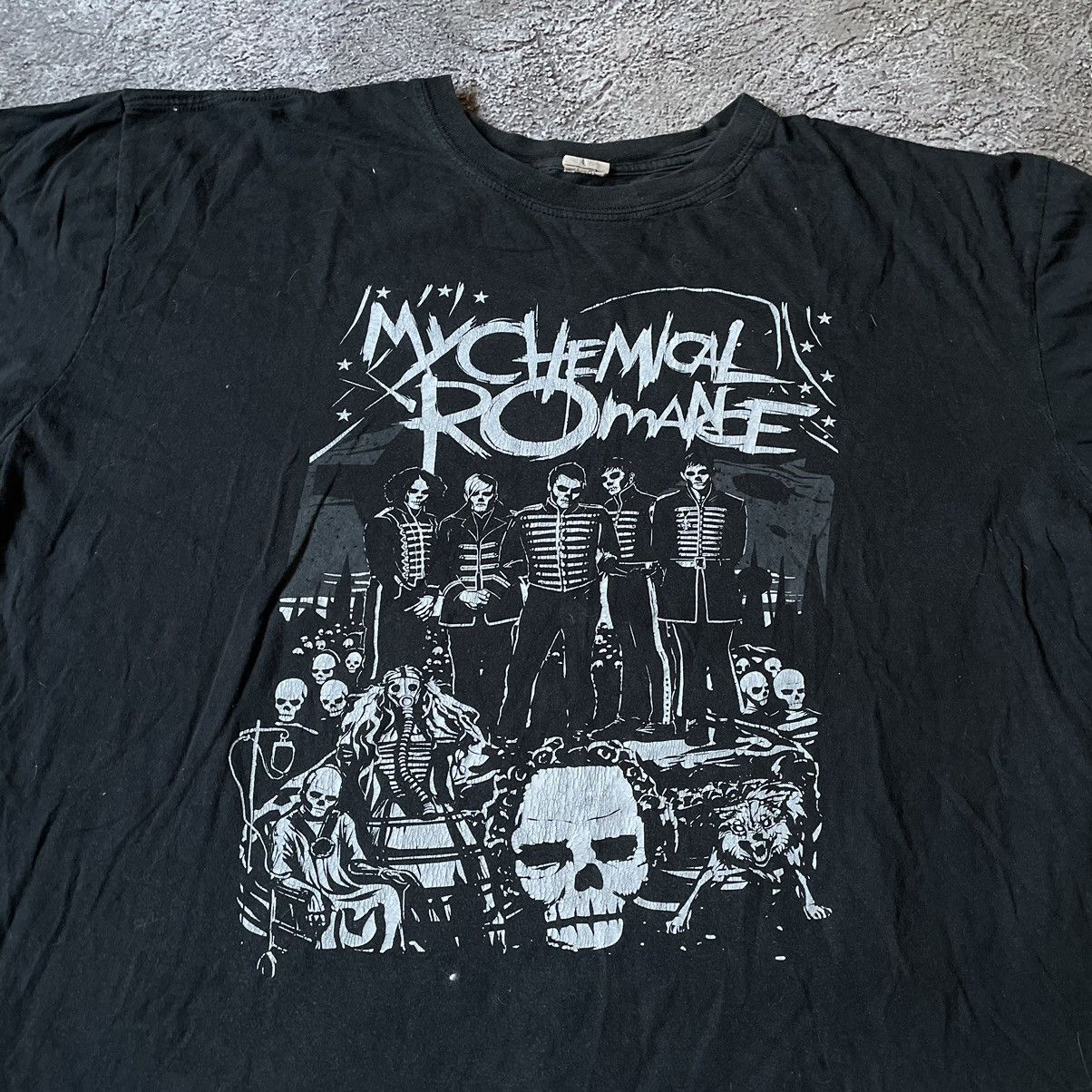 Vintage Vintage Y2K Graphic Tee Goth Punk Horror Band Aesthetic XL Size US XL / EU 56 / 4 - 5 Thumbnail