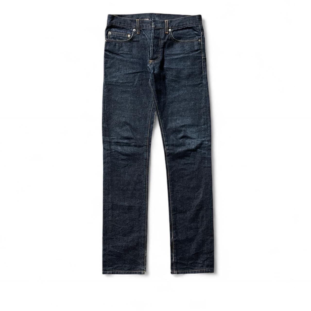 Dior Dior homme indigo raw denim size 27 | Grailed