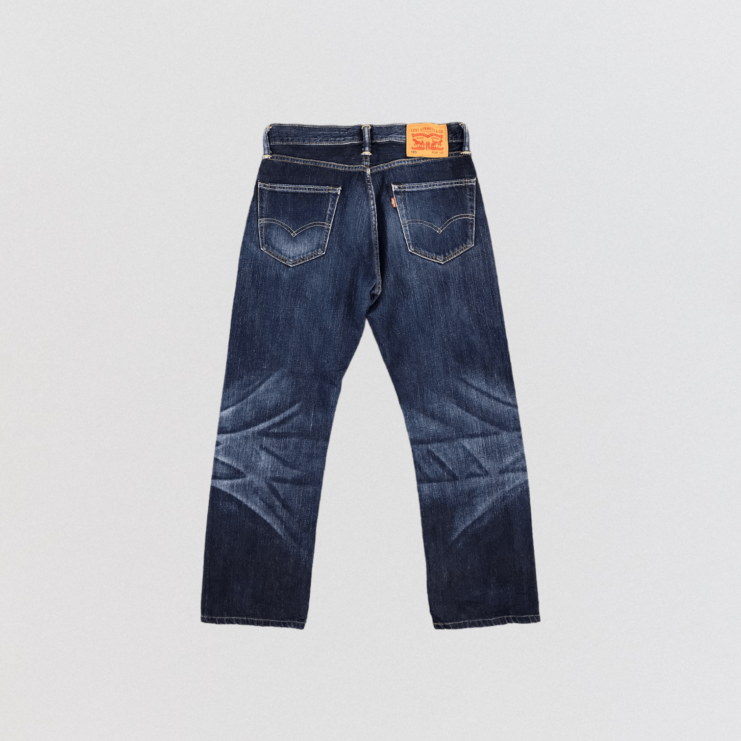 Levi's Vintage Blue Wash Levis 505 Jeans-JM2044 Size US 32 / EU 48 - 2 Thumbnail