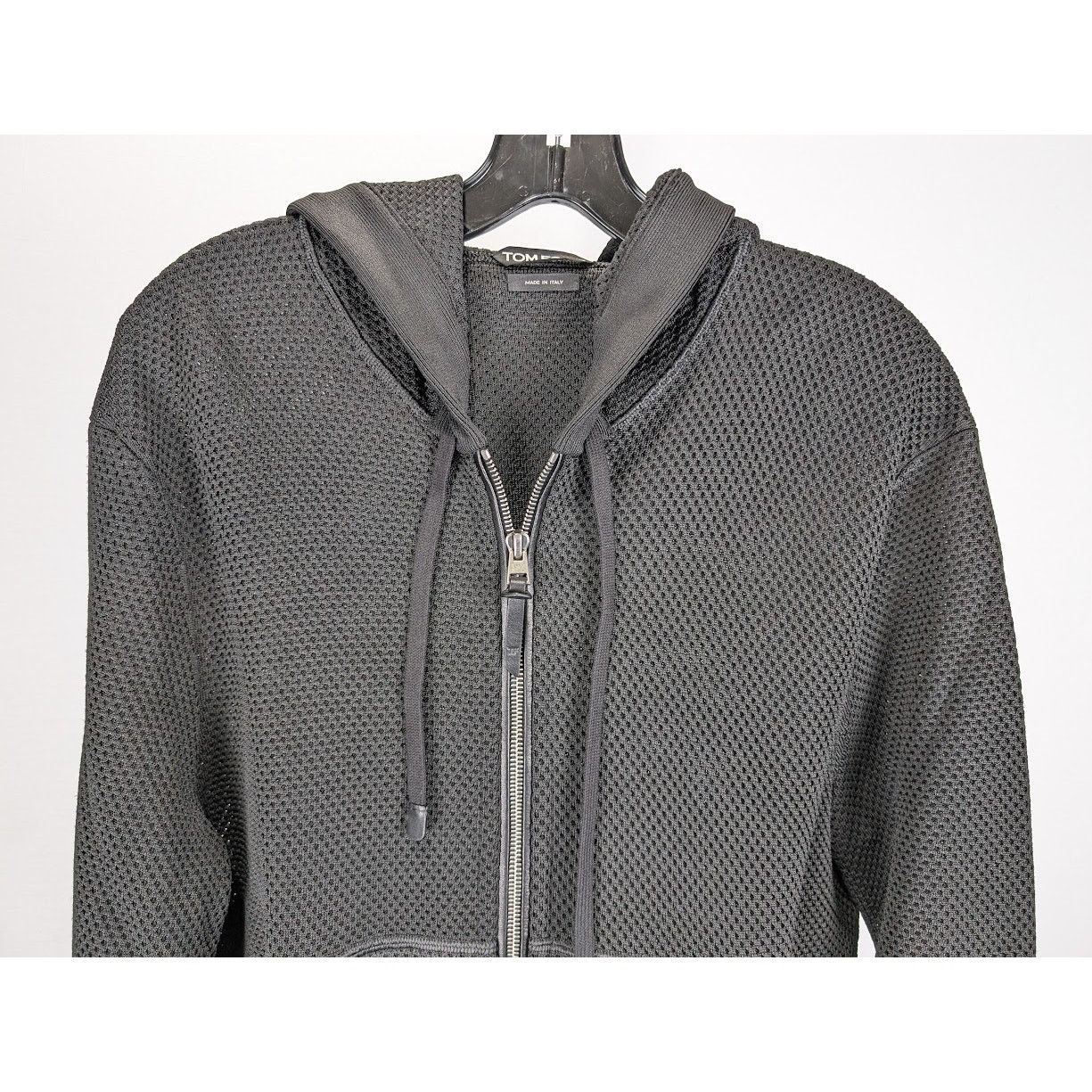 Tom Ford o1rshd1 Zip Hoodie in Black Size US S / EU 44-46 / 1 - 4 Thumbnail