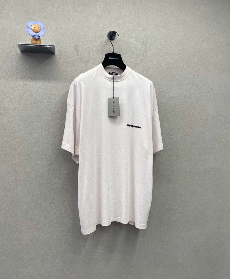 Balenciaga Balenciaga Logo Letter Printed Short Sleeve Size US M / EU 48-50 / 2 - 3 Thumbnail