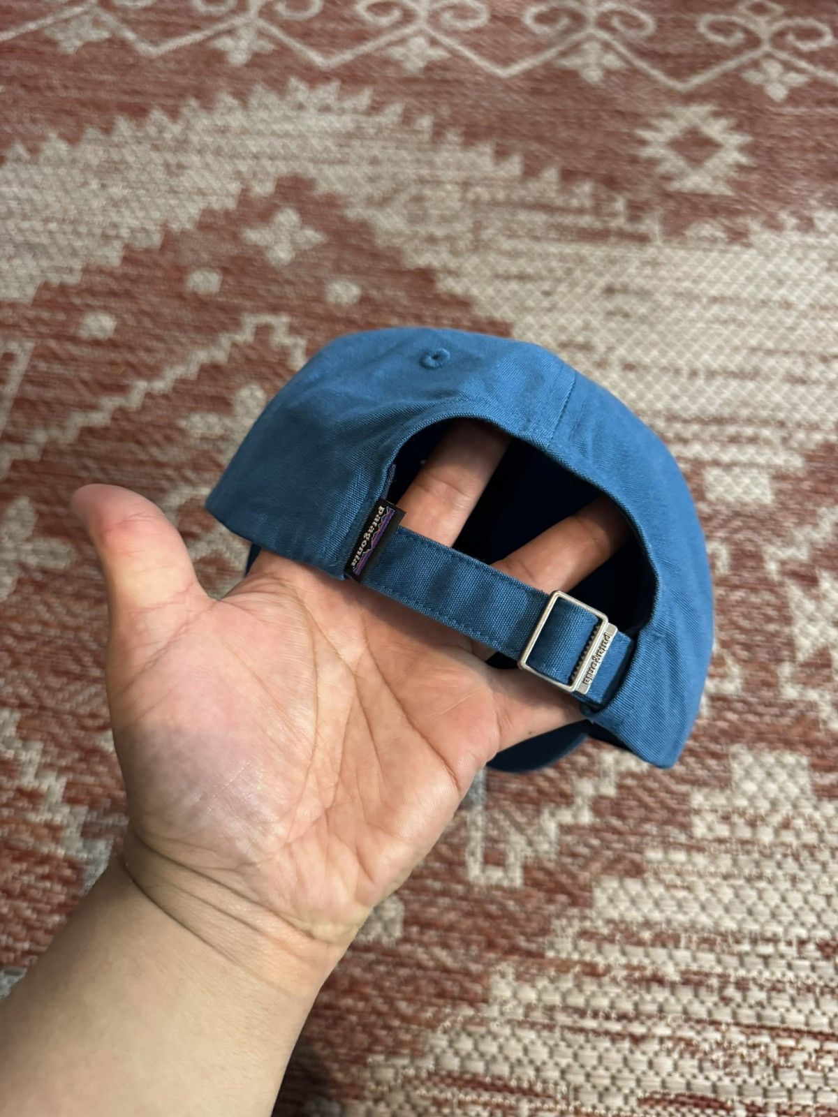 Patagonia Patagonia Bright Blue Strap Back Hiking Trail Size ONE SIZE - 3 Thumbnail