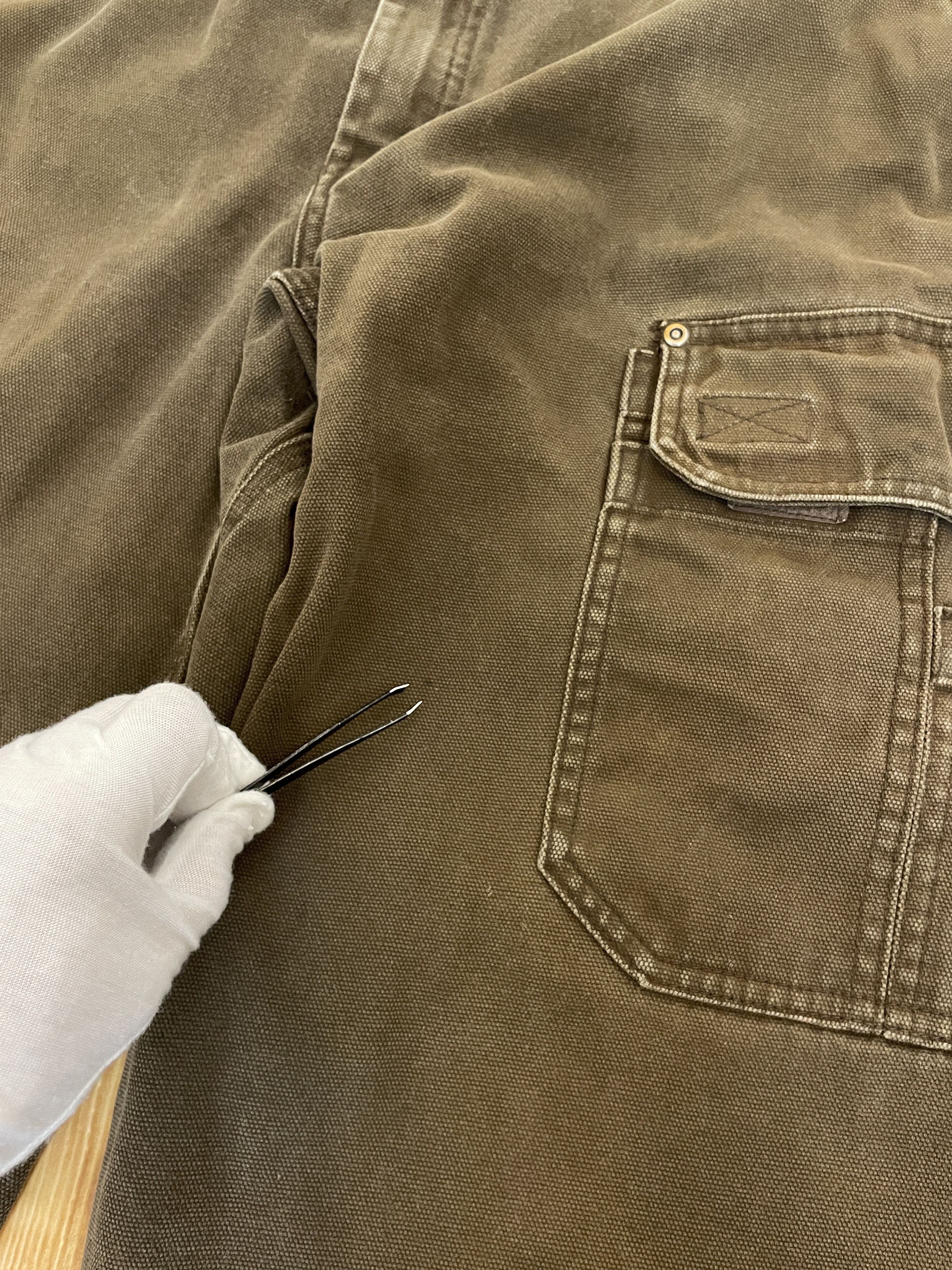 Duluth Trading Company Vintage Duluth Trading Company Brown Cargo Pants Workwear Size US 36 / EU 52 - 15 Thumbnail