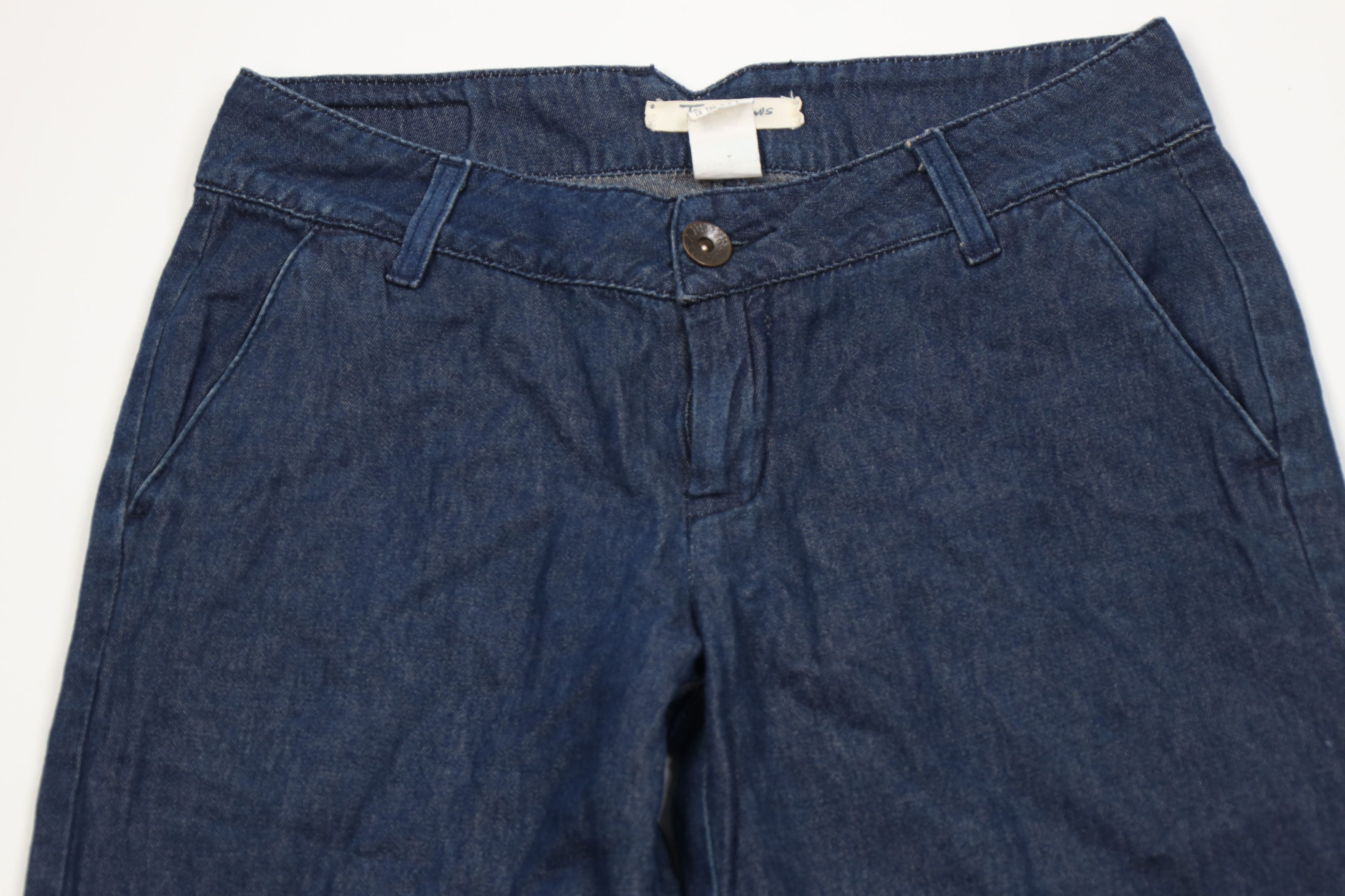Vintage Vintage 90s Y2K Streetwear Wide Leg Bell Bottoms Jeans USA Size 28" / US 6 / IT 42 - 2 Thumbnail