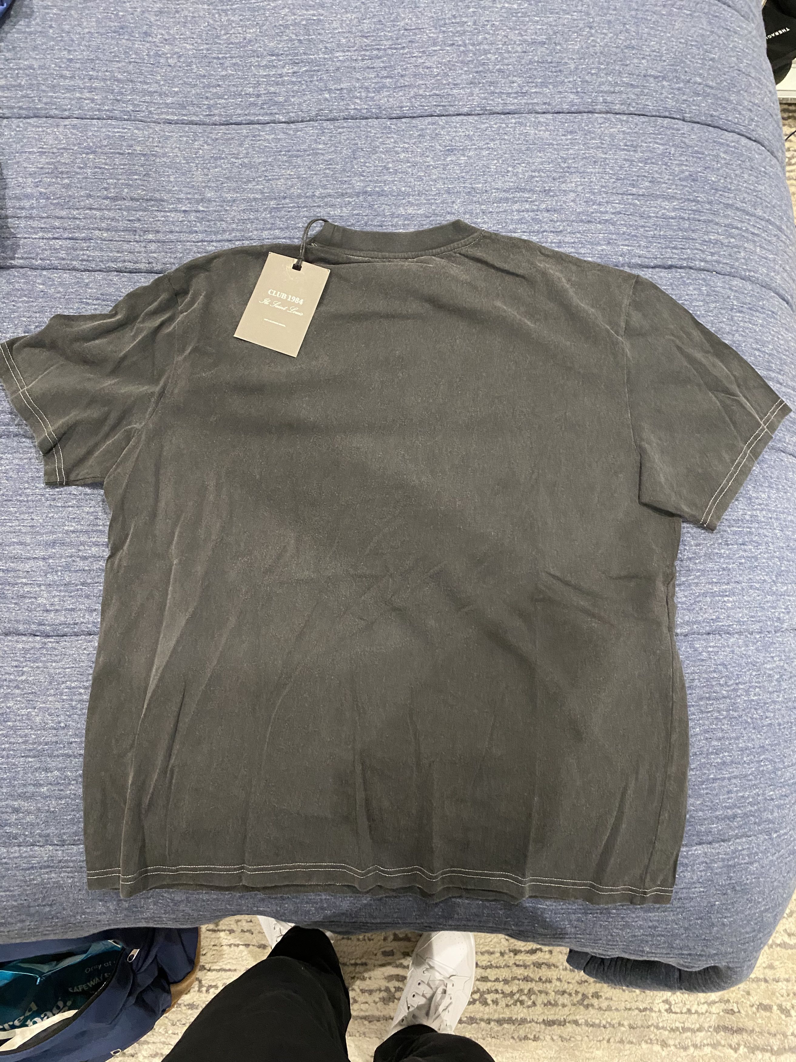 999 Club Signature T-Shirt Washed Gray Size US L / EU 52-54 / 3 - 3 Thumbnail
