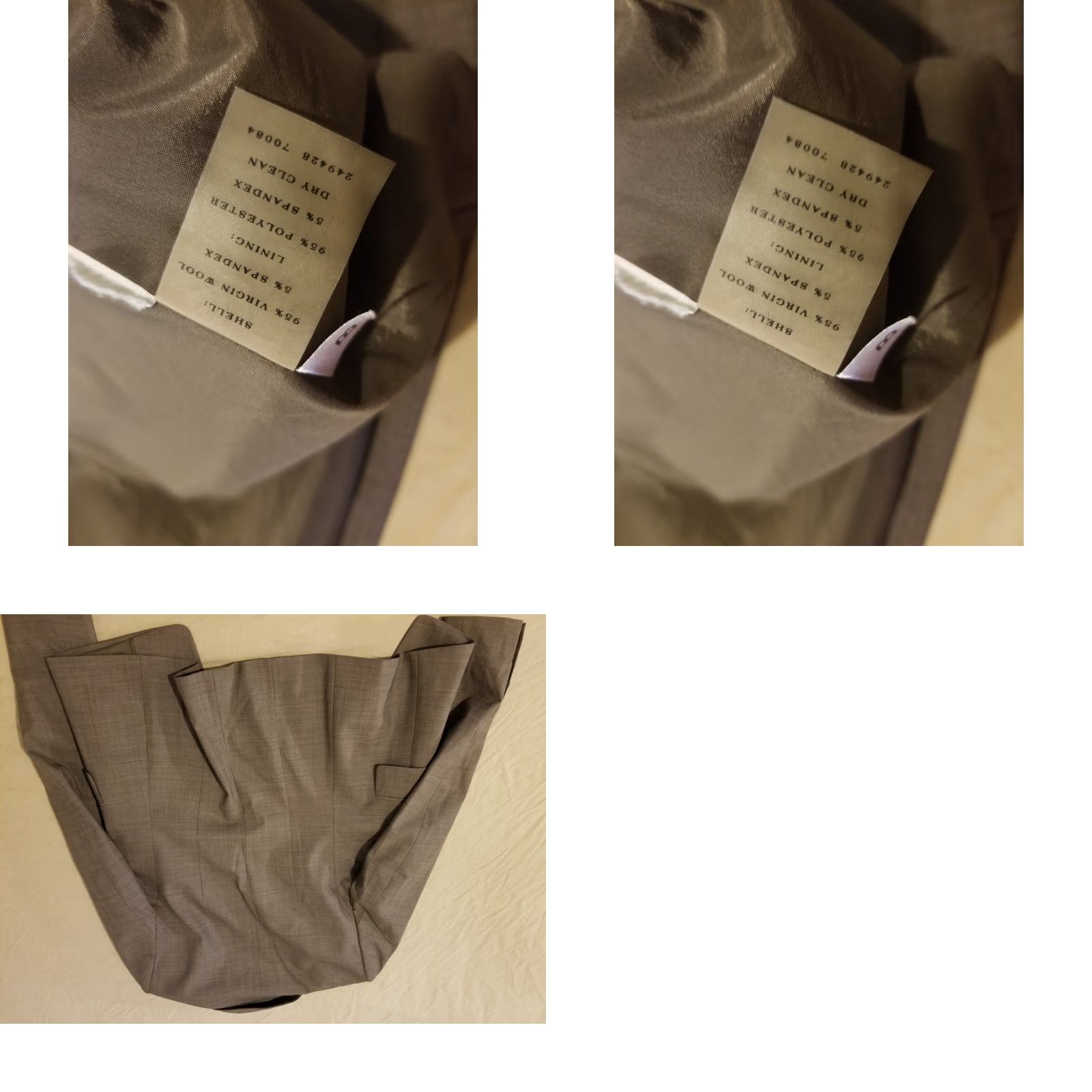 Ann Taylor VINTAGE? (No) Ann Taylor Wool Blazer Womens 0 Gray Jacket Basic Wool Blazer Women 0 Gray Womens Ann Taylor Blazer Wool Jacket Size XS / US 0-2 / IT 36-38 - 8 Thumbnail