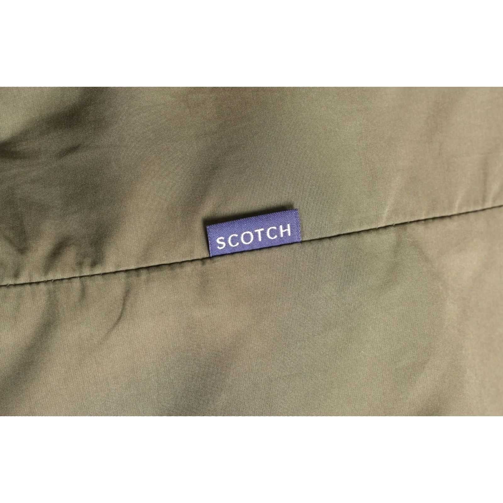 Scotch & Soda SCOTCH & SODA Khaki Full Zip Bomber Jacket Men Size S MJ3157 Size US S / EU 44-46 / 1 - 7 Thumbnail