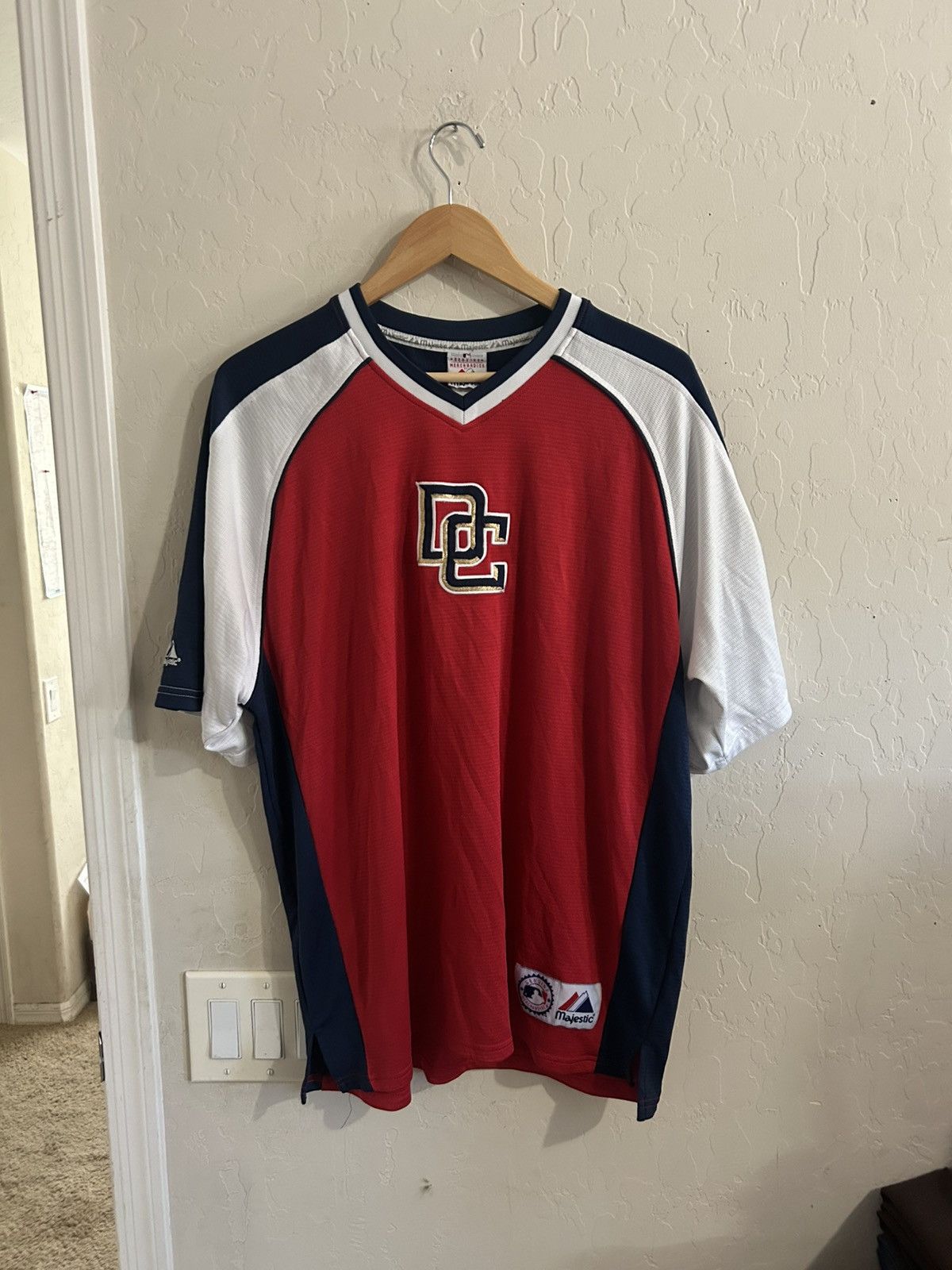 MLB × Majestic × Vintage Vintage Washington Nationals Shirt XL Size US XL / EU 56 / 4 - 4 Thumbnail