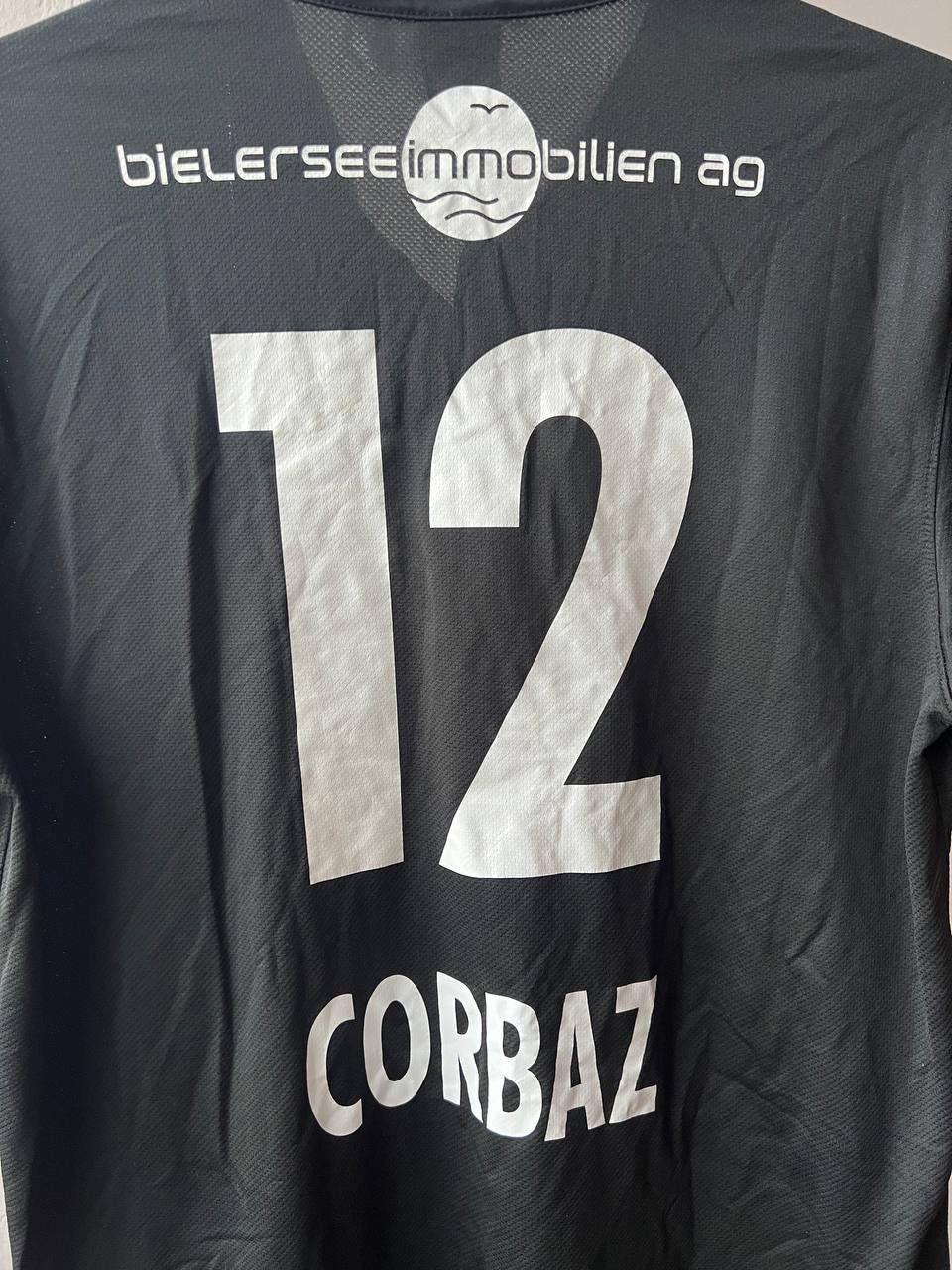 Nike 2012/13 FC BIEL/BIENNA #12 COBRAZ MATCH WORN SOCCER JERSEY L Size US L / EU 52-54 / 3 - 15 Thumbnail