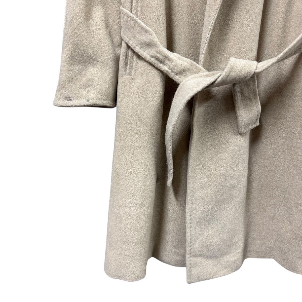 Giorgio Armani I Blues Tie-Belt Twill Coat Jacket *Only For Japan Release* Size US XS / EU 42 / 0 - 10 Thumbnail