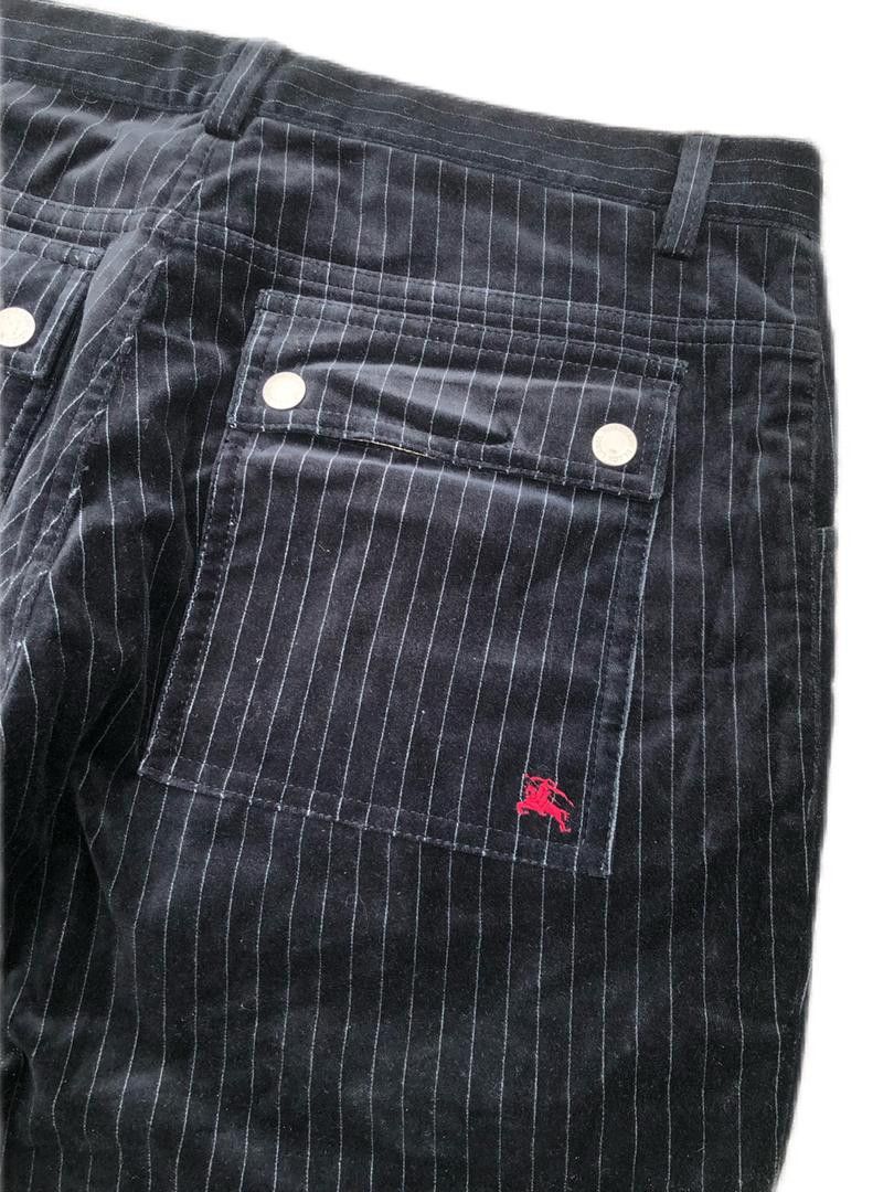 Burberry Velvet🔥 Burberry Black Label Bush Pants Size US 32 / EU 48 - 7 Thumbnail