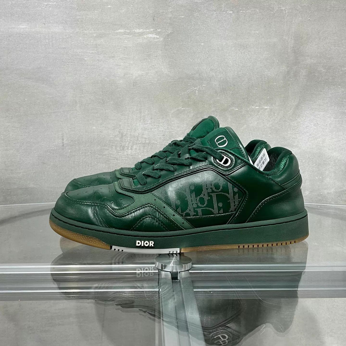 Dior Dior Low-Top Green Sneakers Size 43 YH24055 Size US 10 / EU 43 - 3 Thumbnail